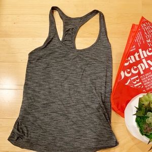 Lululemon Dark Gray Loose Fitting Tank